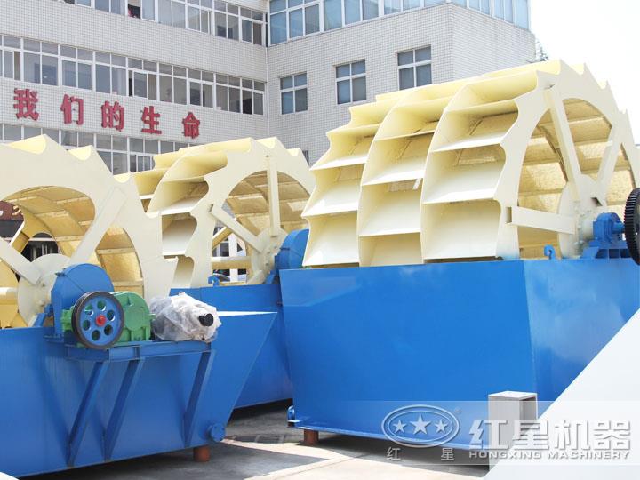洗砂設(shè)備洗凈度高，用水量少