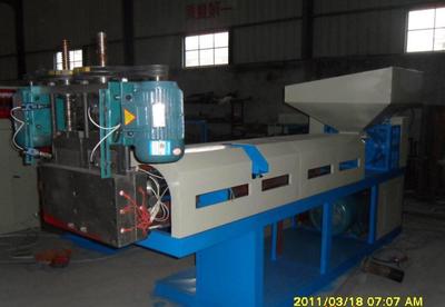 【EVA 新料、回料熱切風冷造粒機生產線】